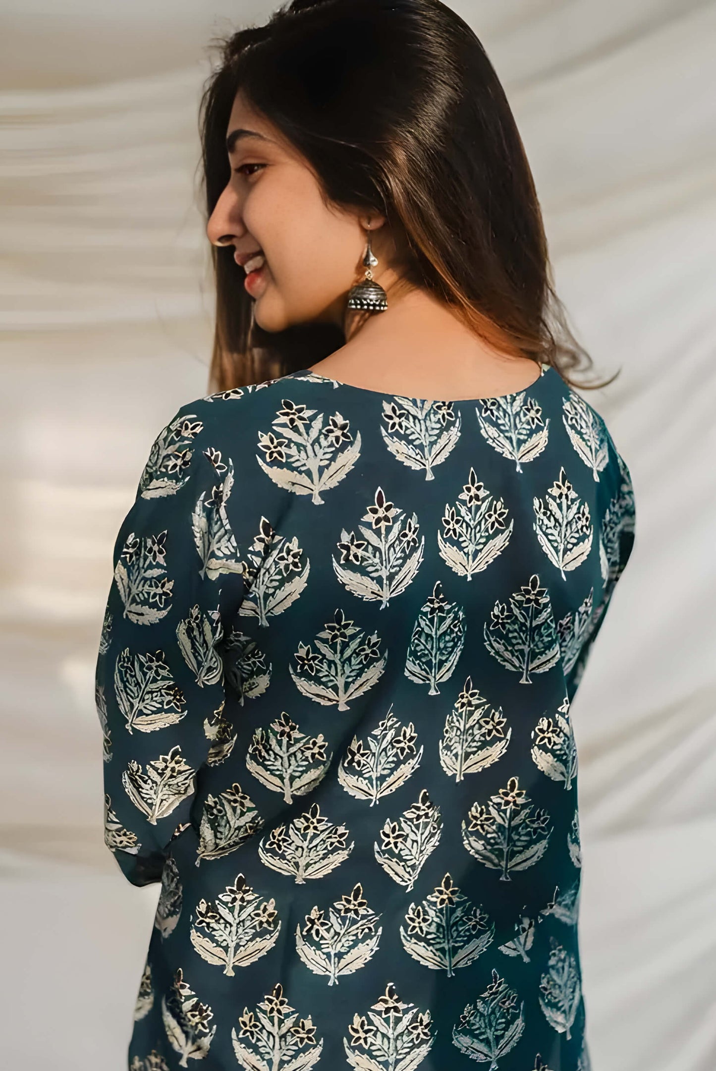 Trending Rayon Printed Short Kurta